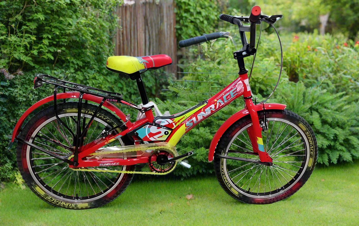 20-Inch Kids Bicycle Red and Yellow B20-76CK