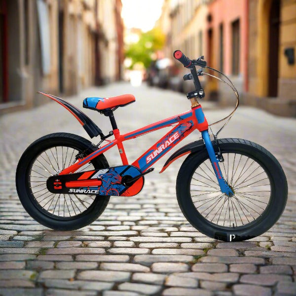 20-Inch Kids Bicycle Red and Blue B20-79CC