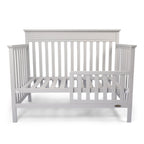 White Deco Painted Baby Cot BC-002