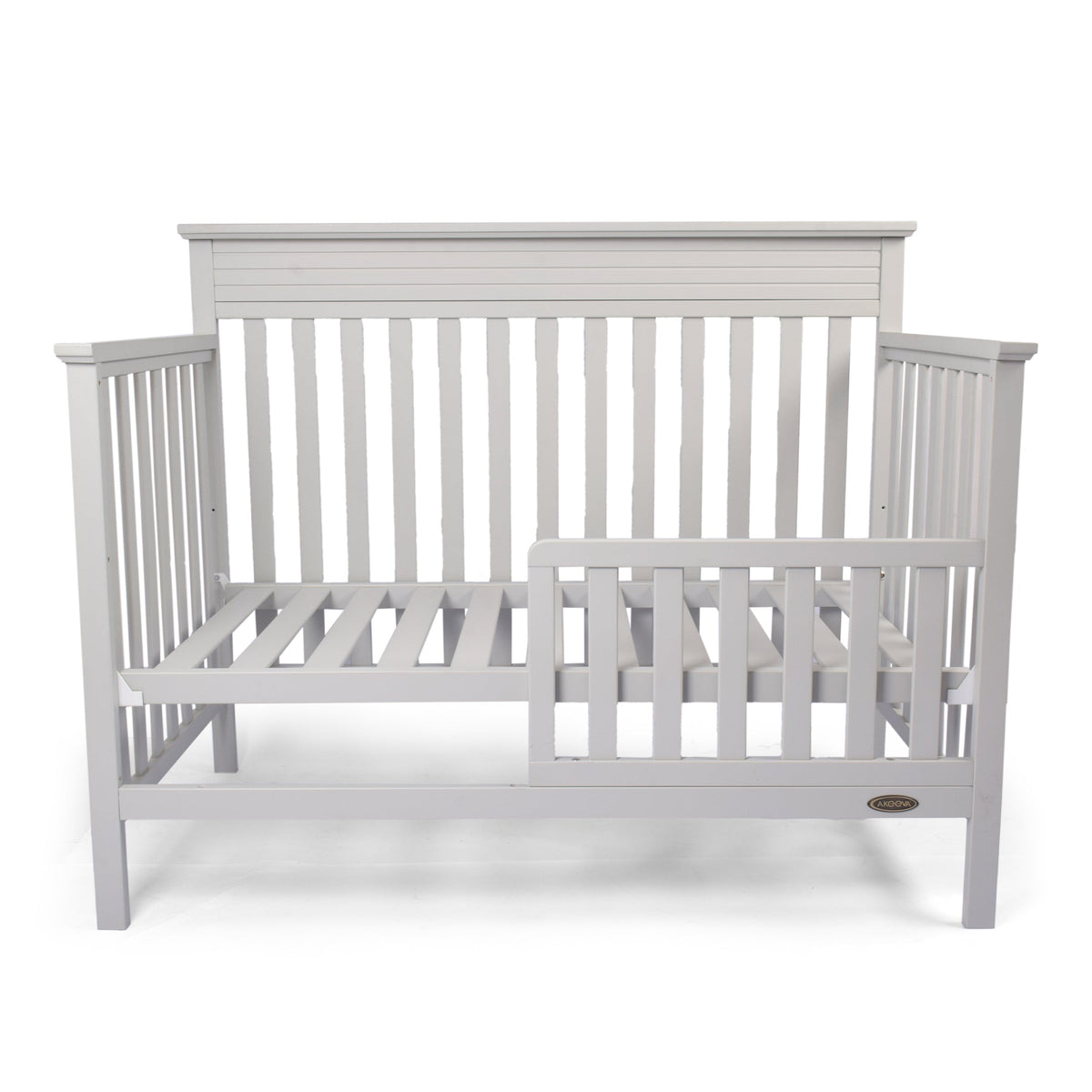 White Deco Painted Baby Cot BC-002