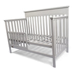 White Deco Painted Baby Cot BC-002