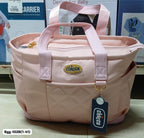 Pink Diamond Quilt Baby Bag BGG-102B