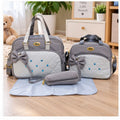 Grey Bow Detail Baby Bag BGG-117