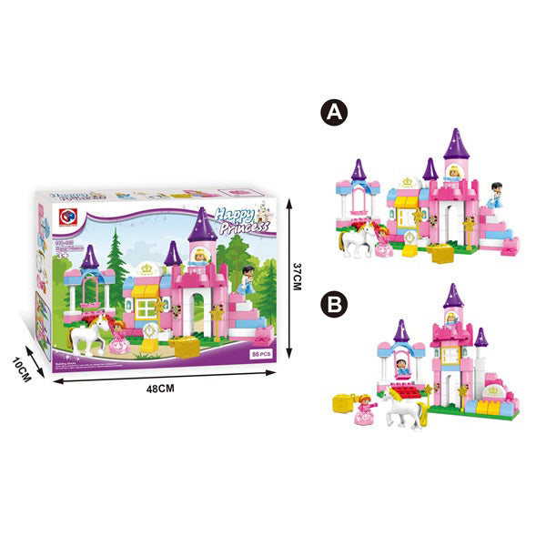 Princess Castle Building Blocks Set
