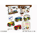 68-Piece DIY Off-Road Vehicle Building Set