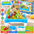 Animal Park Building Blocks Activity Table
