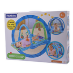 FitchBaby baby play gym packaging with images of a baby playing on the mat.