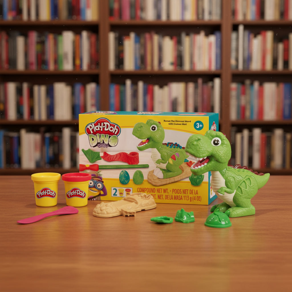 Dinosaur Play Dough Set with Moulding Tools