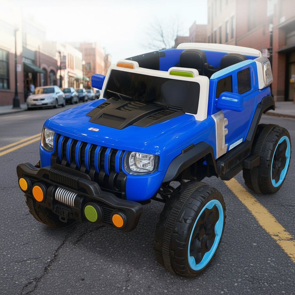 Kids Electric Ride-On Jeep with Four Motors - 6169