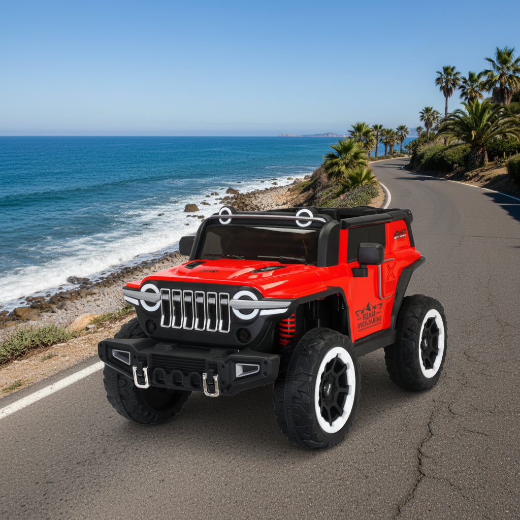 Kids Ride-On Jeep Red JEP-228RED