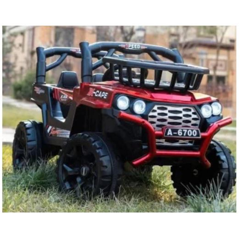 Kids Ride-On Jeep with Buggy-Style Body - 6700