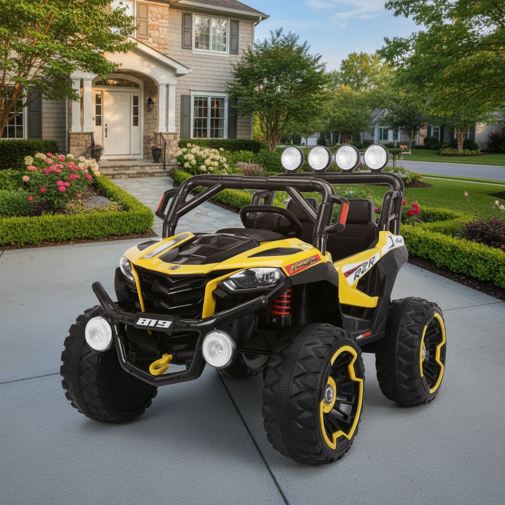 Kids Electric Ride-On Buggy Yellow JEP-819YLW