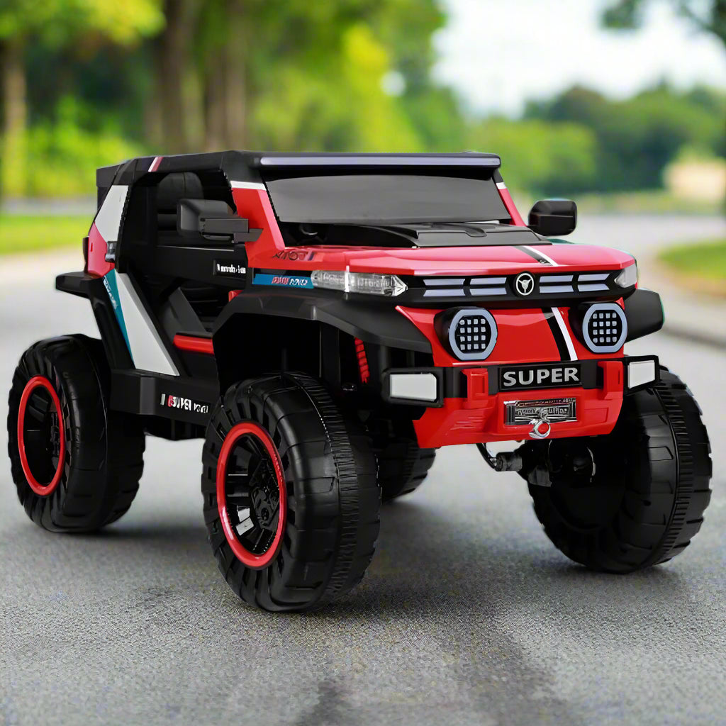 Kids Electric Ride-On Jeep with Remote Control - M6