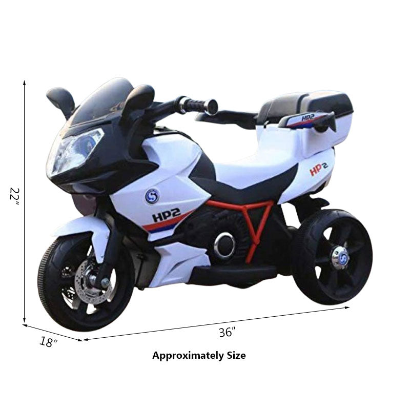 Kids Rechargeable Ride-On Motorbike with Music MB-6187