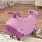 Kids Green Whale-Style Ride-On PC-007BT