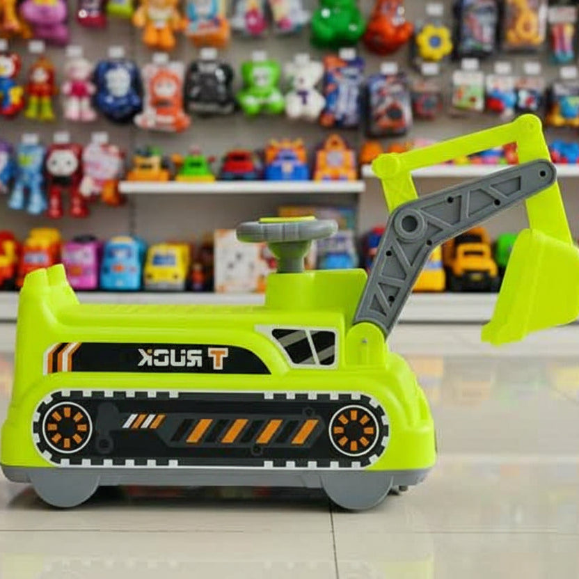 Kids Yellow Excavator Ride-On PC-306ZX