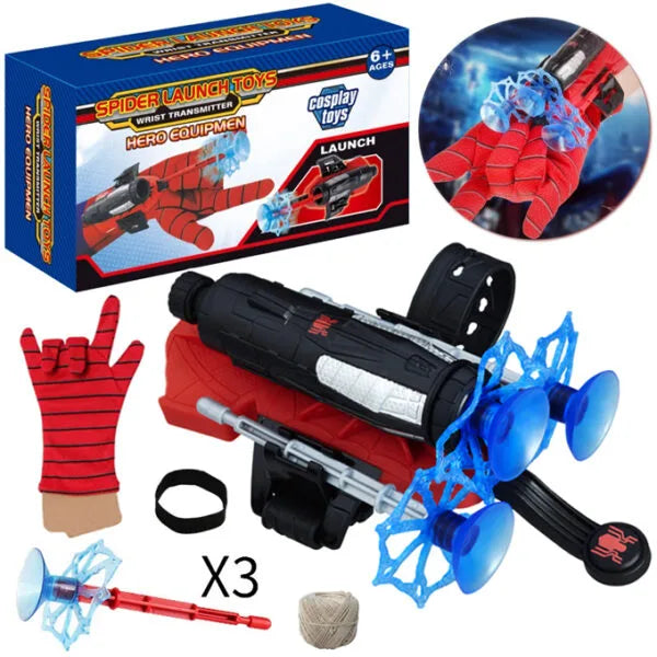 Spiderman Web Shooter Glove - Superhero Costume Toy
