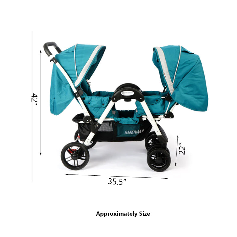 Twin Face to Face Baby Stroller S-758P