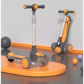 Kids Grey and Orange Kick Scooter SKTY-999