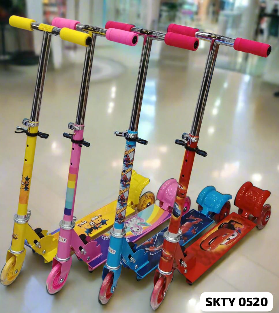 Kids Colourful Character Scooter SKTY-0520