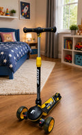 Kids Three-Wheel Scooter Black and Yellow SKTY-09A