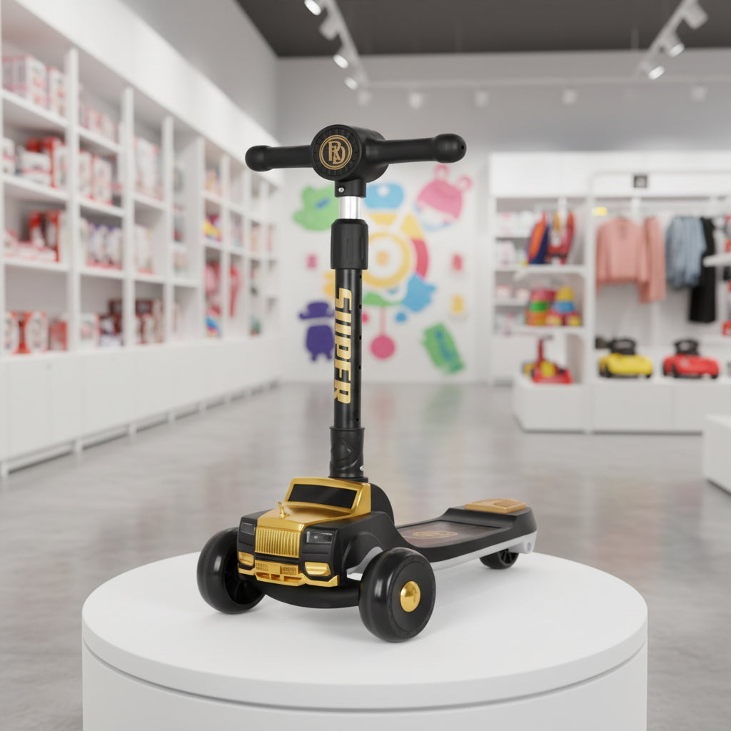 Kids Car Design Three-Wheel Scooter SKTY-211