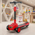 Kids Red Car-Style Kick Scooter SKTY-301