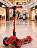 Kids Red Black Sport-Style Kick Scooter SKTY-368