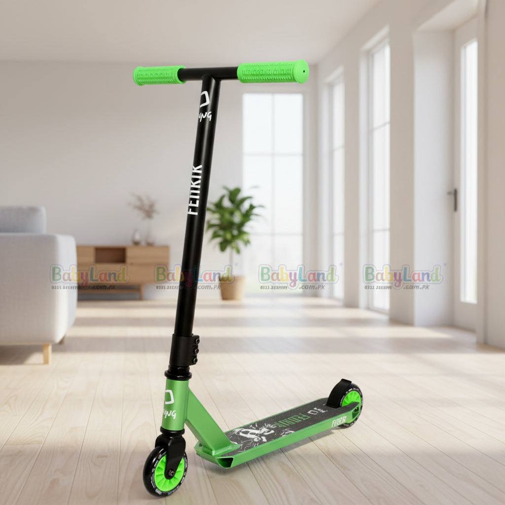 Kids Two-Wheel Scooter Green and Black SKTY-50AY