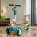 Kids Character Three-Wheel Scooter Teal SKTY-206