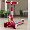 Kids Pink Bear-Style Kick Scooter SKTY-208MASHA
