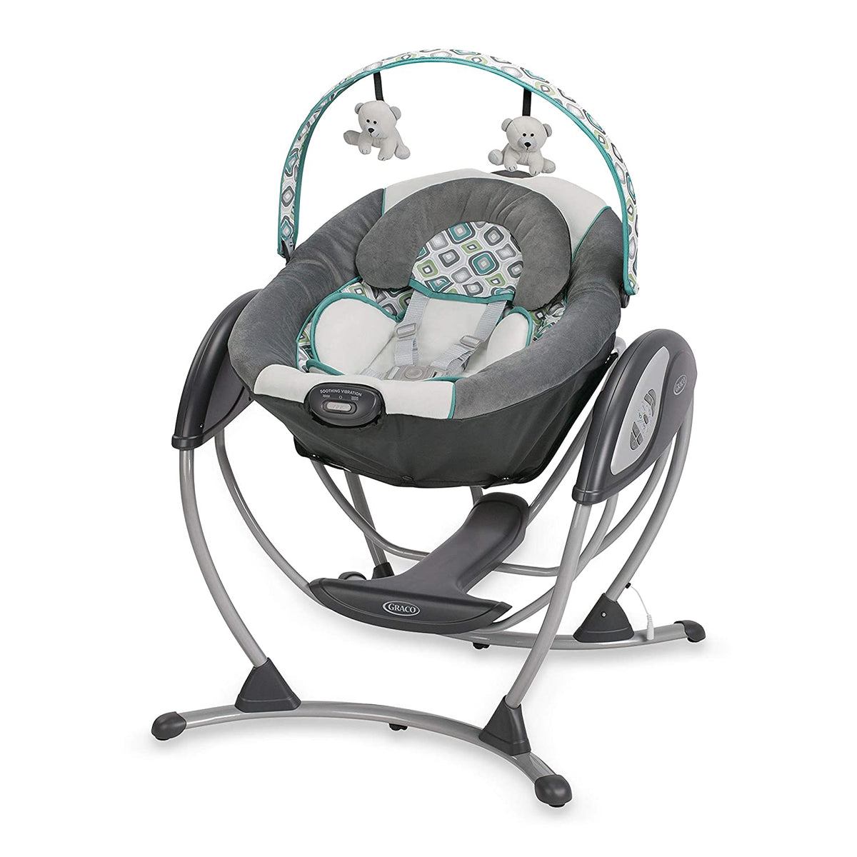 Graco Glider Elite Baby Swing SWE-10KOJI GREY COLOR