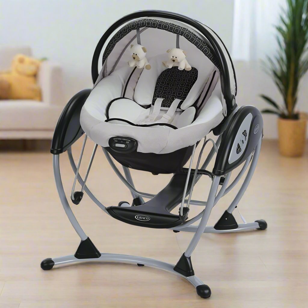 Graco Glider Elite Baby Swing SWE-10KOJI GREY COLOR
