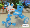 Kids Blue Rabbit-Face Tricycle T-0620