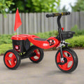 Kids Red Black Tricycle with Storage T-603-1