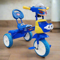 Kids Blue Yellow Tricycle with Basket T-8909