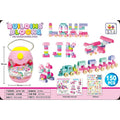 150-Piece Pastel Building Blocks in Egg-Shaped Case