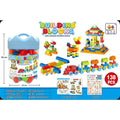138-Piece Building Blocks Set in Carry Bucket