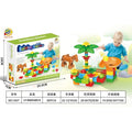 64-Piece Building Blocks Ball Slide Set