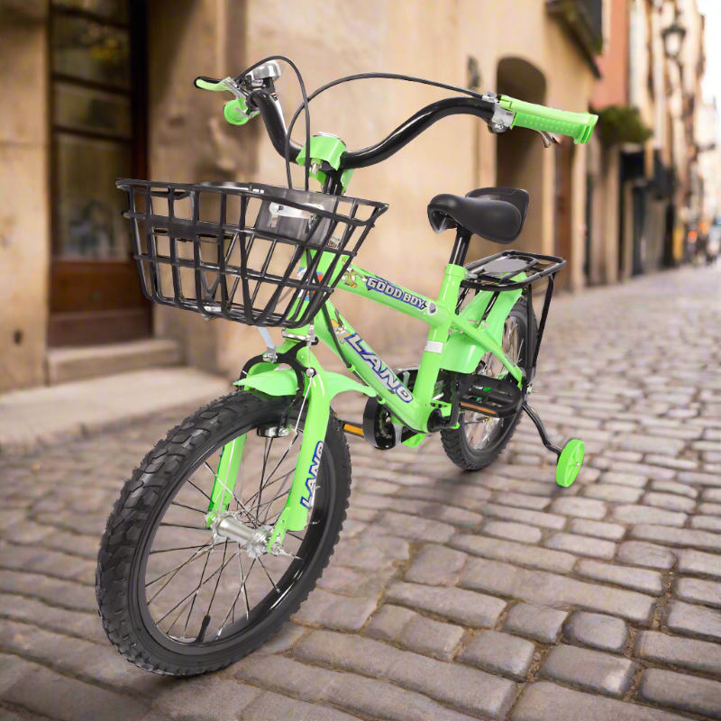 16-Inch Kids Bicycle Green B16-00625
