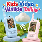 2-Pcs Rechargeable Kids Video Walkie Talkie Set